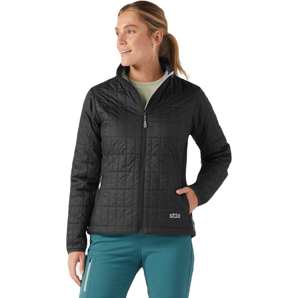 Stio Premium Stio Women's Boundary Black Azura Insulated Jacket
