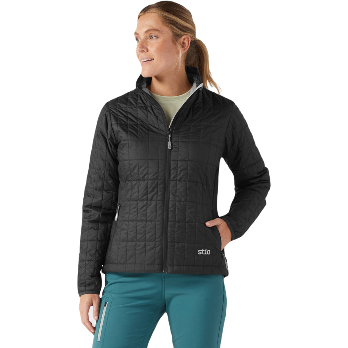 Stio Premium Stio Women's Boundary Black Azura Insulated Jacket