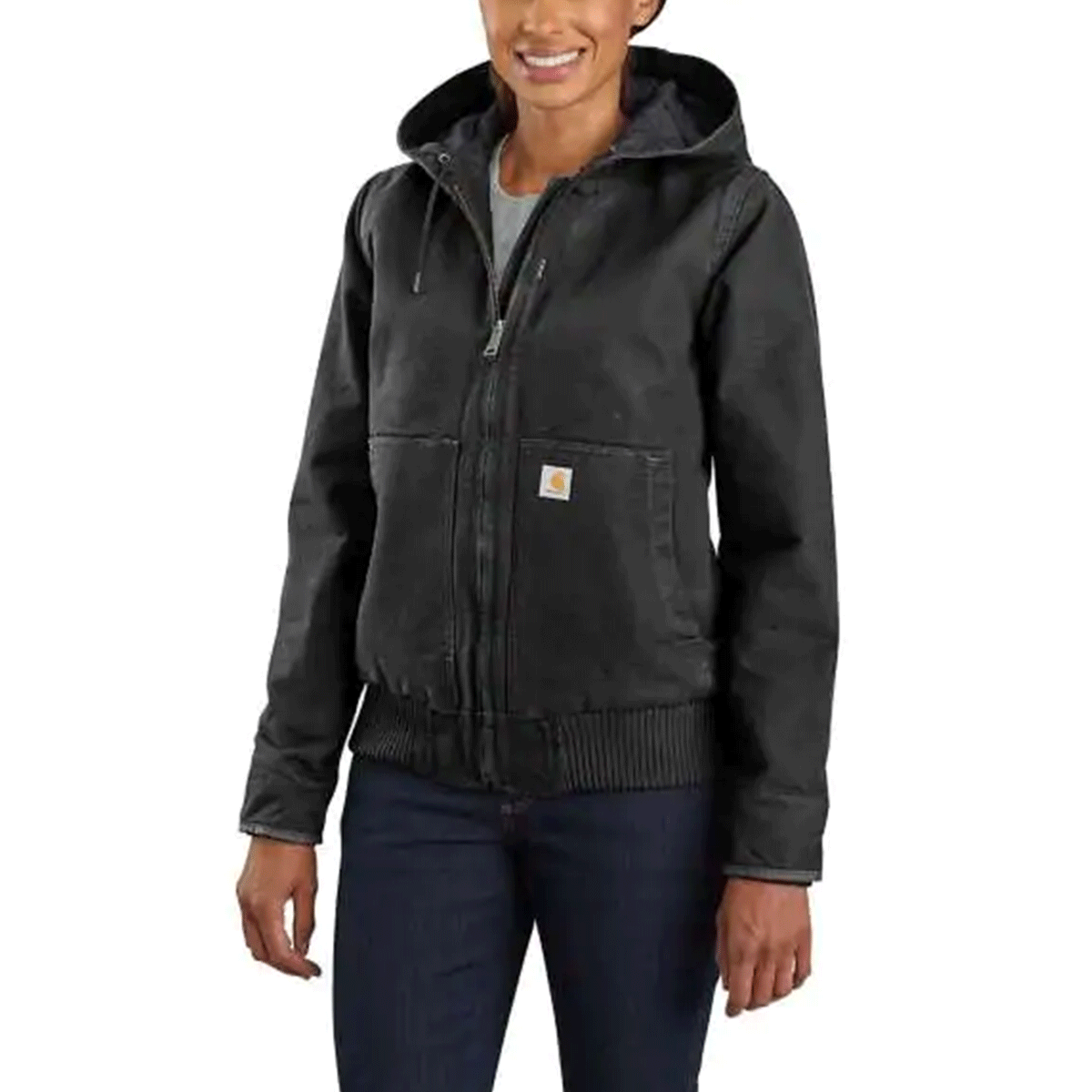 Carhartt Carhartt Women's Black Washed Duck Active Jacket