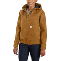 Carhartt Carhartt Women's Carhartt Brown Washed Duck Active Jacket