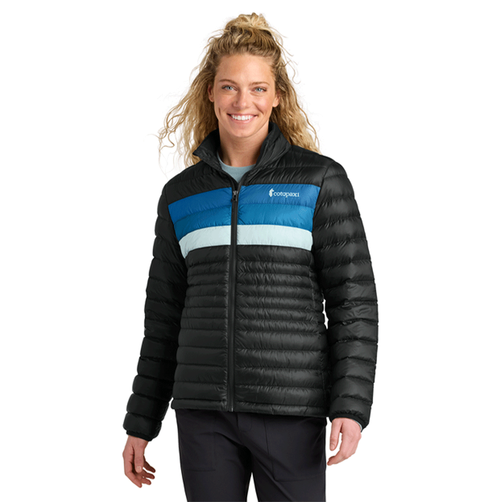 Cotopaxi Cotopaxi Women's Black/Atlantic Fuego Down Jacket