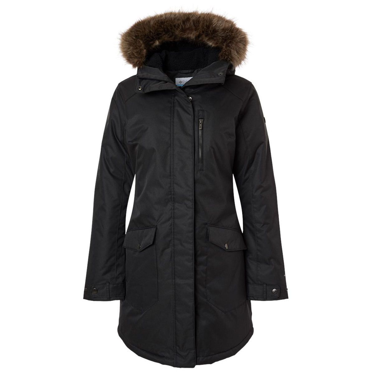 Columbia Columbia Women's Black Suttle Mountain Long Insulated Jacket