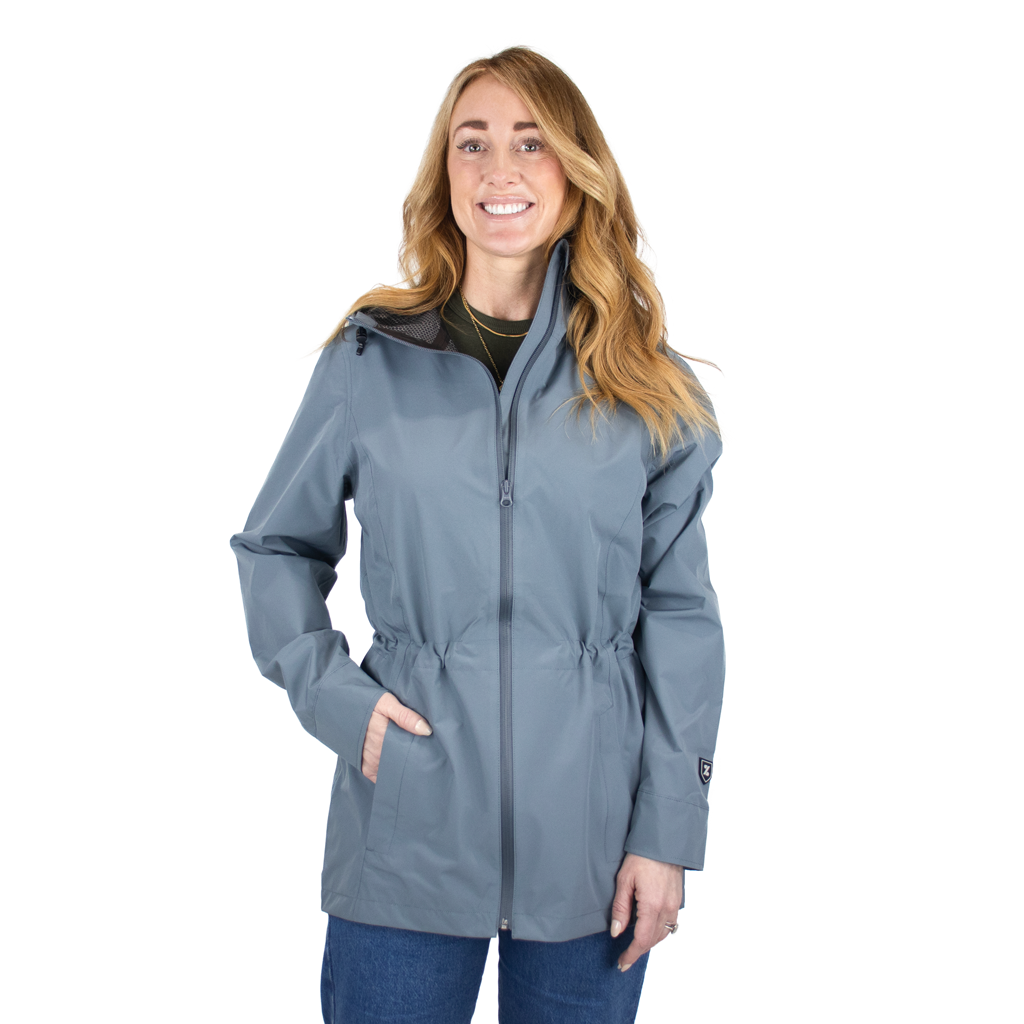 Zusa Classic 48-Hour Zusa Women's Charcoal North Shore Rain Jacket