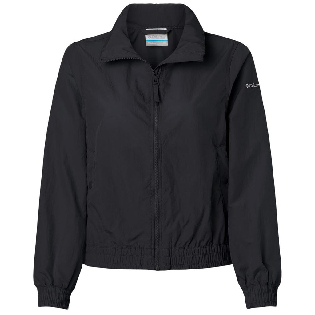 Columbia Columbia Women's Black Time Is Right II Windbreaker