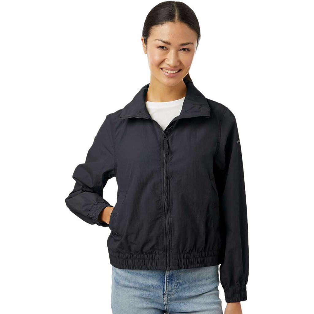 Columbia Columbia Women's Black Time Is Right II Windbreaker