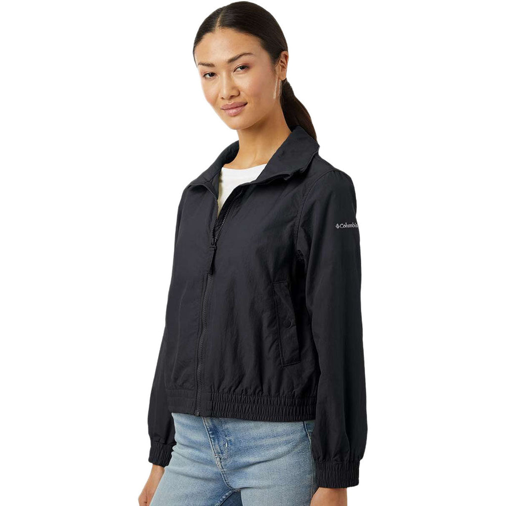 Columbia Columbia Women's Black Time Is Right II Windbreaker