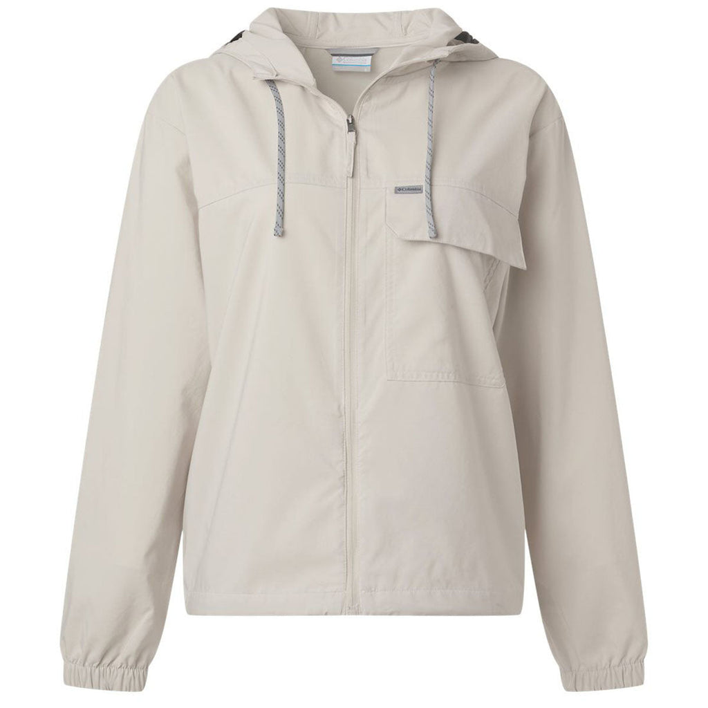 Columbia Columbia Women's Dark Stone Skien Valley Hooded Lightweight Jacket