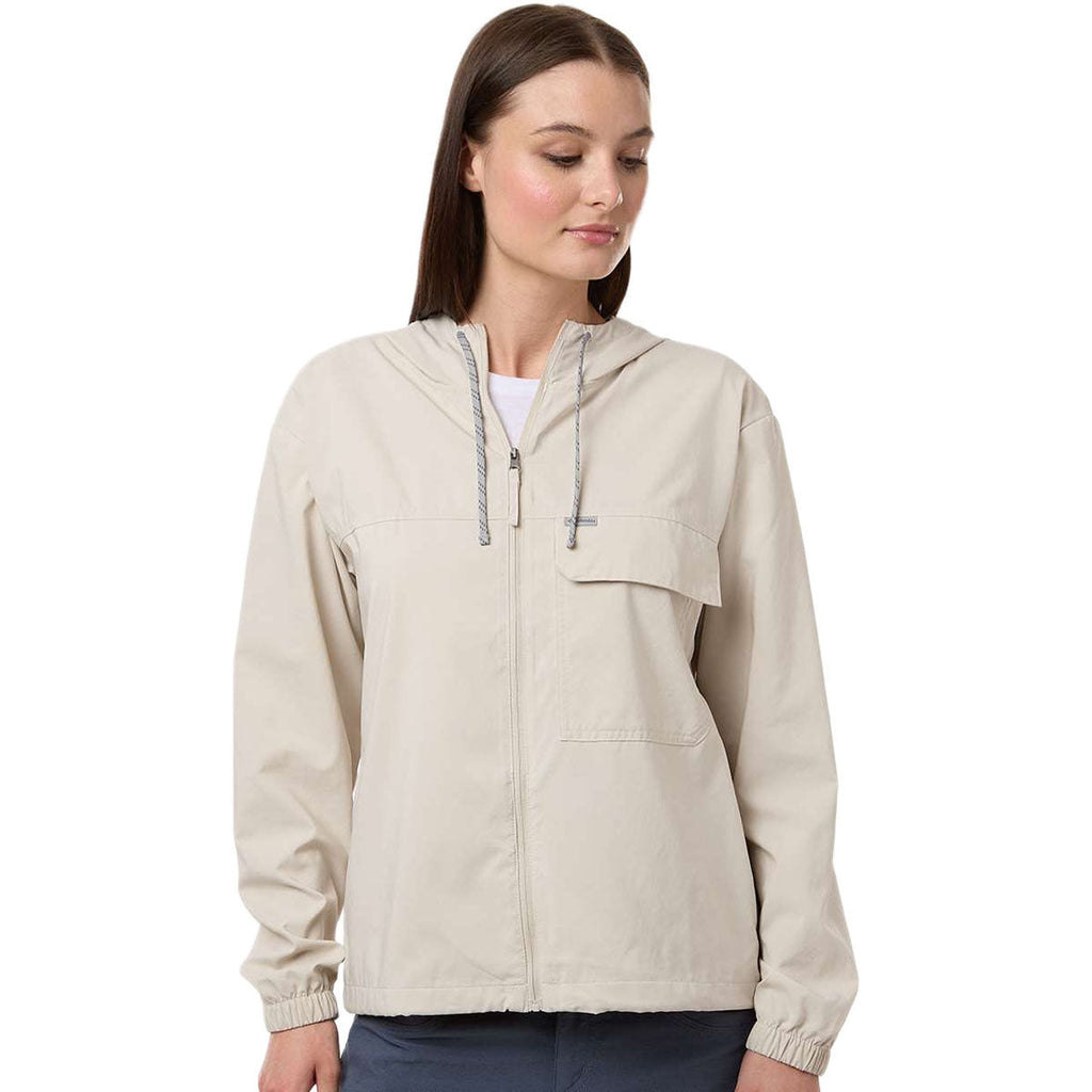 Columbia Columbia Women's Dark Stone Skien Valley Hooded Lightweight Jacket