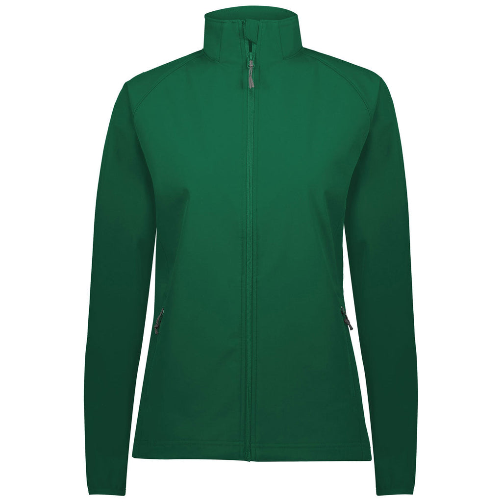 Holloway Authentic Holloway Women's Dark Green Featherlight Soft Shell Jacket