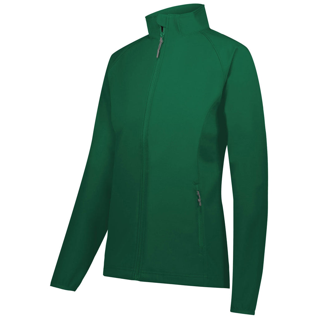 Holloway Authentic Holloway Women's Dark Green Featherlight Soft Shell Jacket