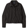Patagonia Classic Patagonia Women's Black Micro D Fleece Shirt Jacket