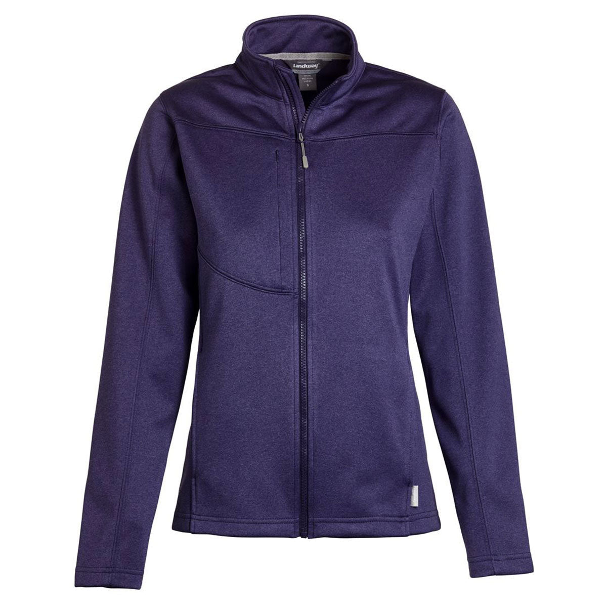 Landway Authentic Landway Women's Heather Purple Flash Bonded Jacket