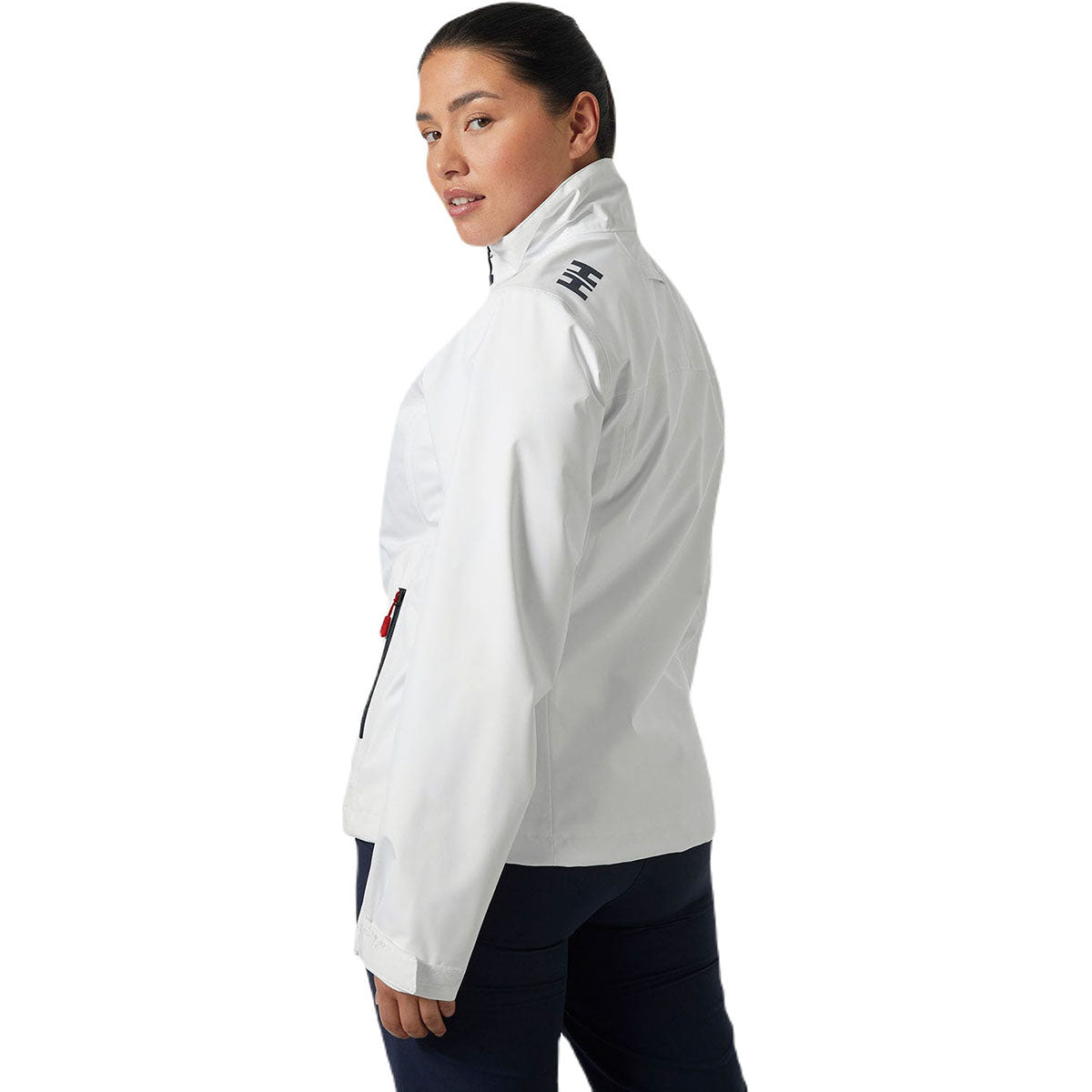 Helly Hansen Classic Helly Hansen Women's White Crew Jacket 2.0