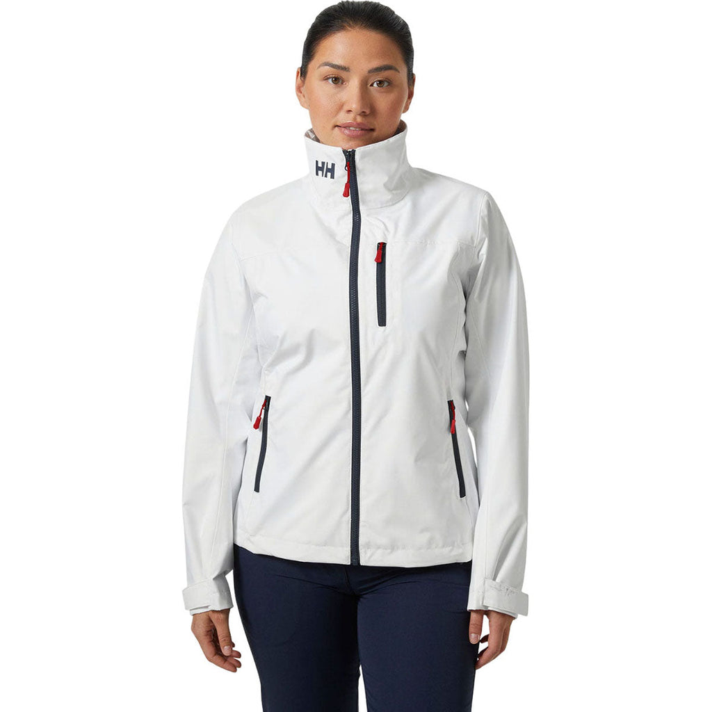 Helly Hansen Classic Helly Hansen Women's White Crew Jacket 2.0