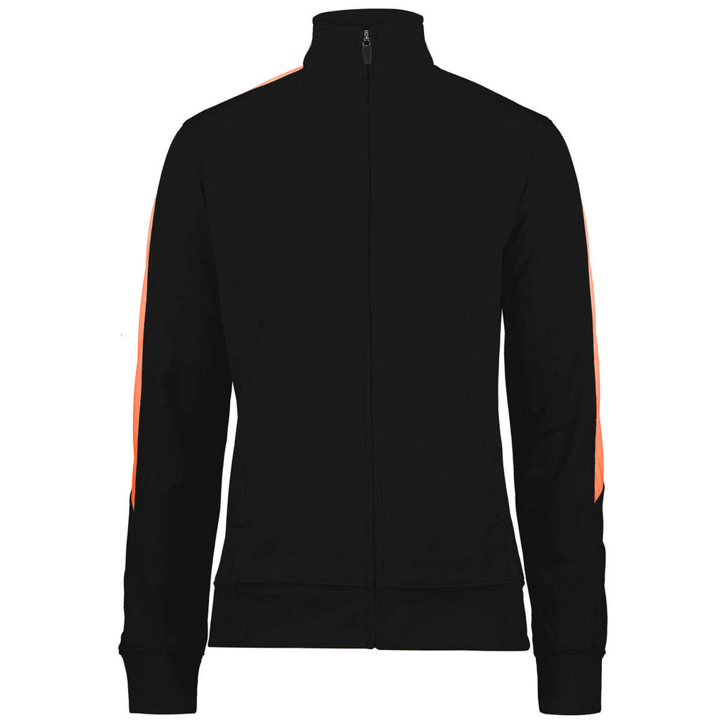Augusta Sportswear Augusta Women's Black/Orange Medalist Jacket 2.0