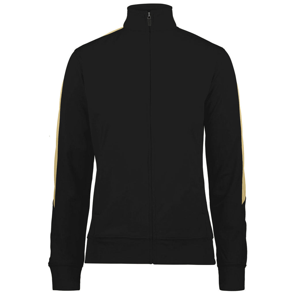 Augusta Sportswear Official Augusta Women's Black/Vegas Gold Medalist Jacket 2.0