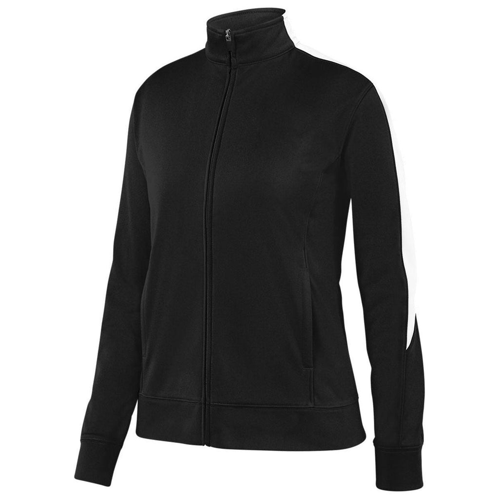 Augusta Sportswear Augusta Women's Black/White Medalist Jacket 2.0