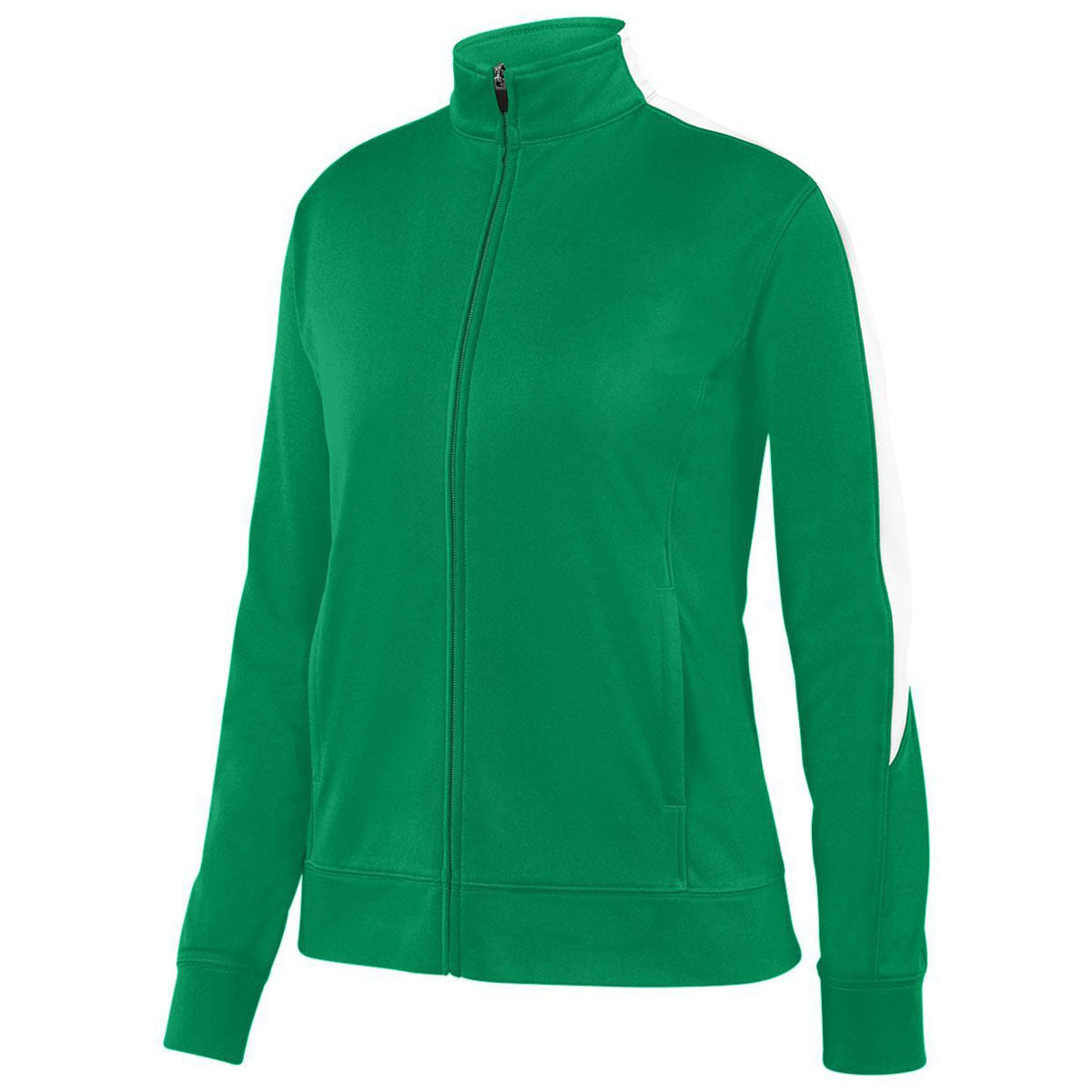 Augusta Sportswear Augusta Women's Kelly/White Medalist Jacket 2.0