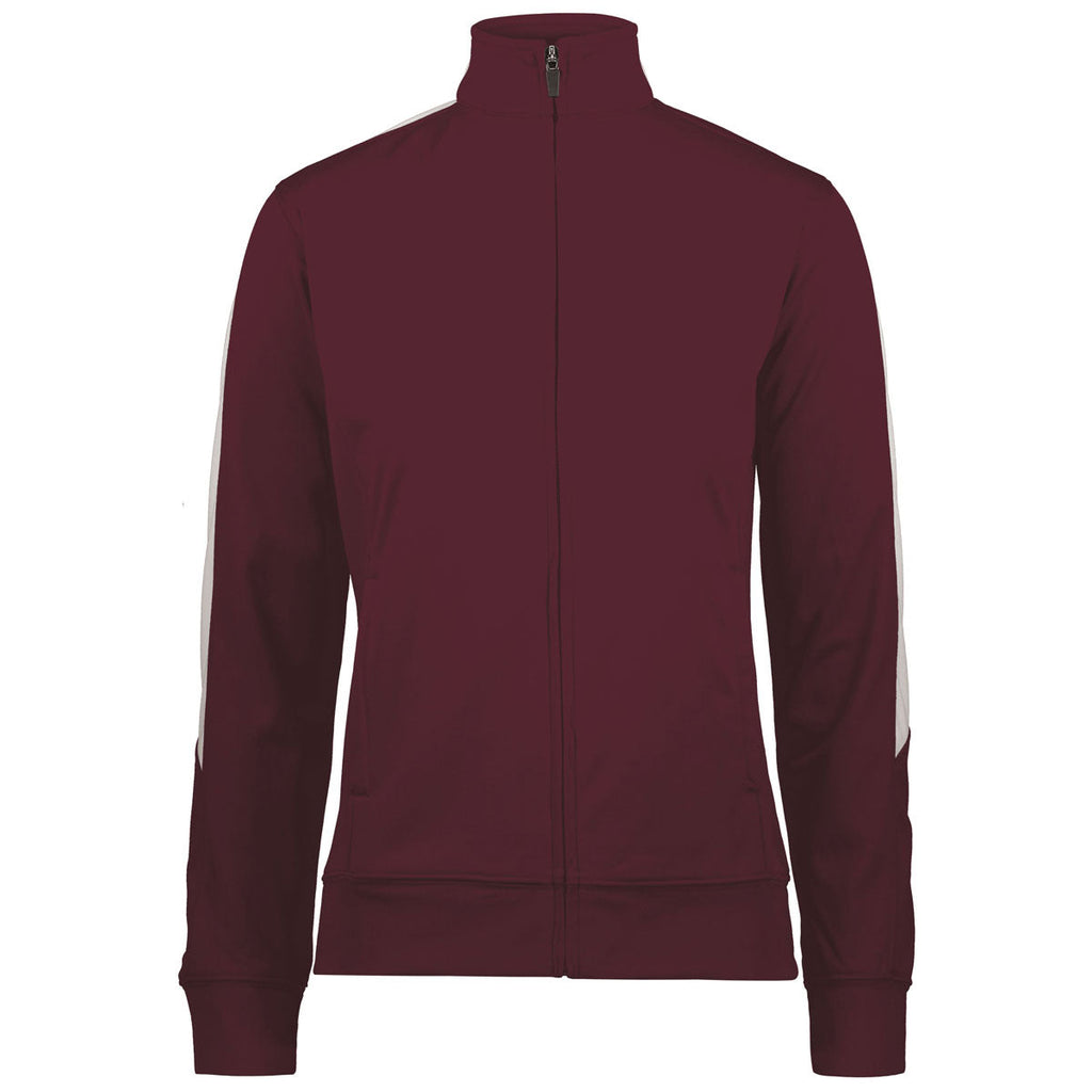Augusta Sportswear Augusta Women's Maroon/White Medalist Jacket 2.0