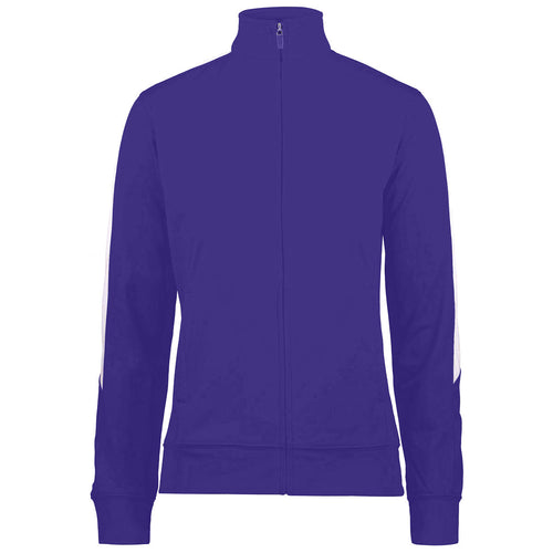 Augusta Sportswear Augusta Women's Purple/White Medalist Jacket 2.0