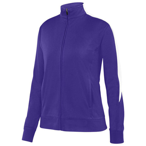 Augusta Sportswear Augusta Women's Purple/White Medalist Jacket 2.0