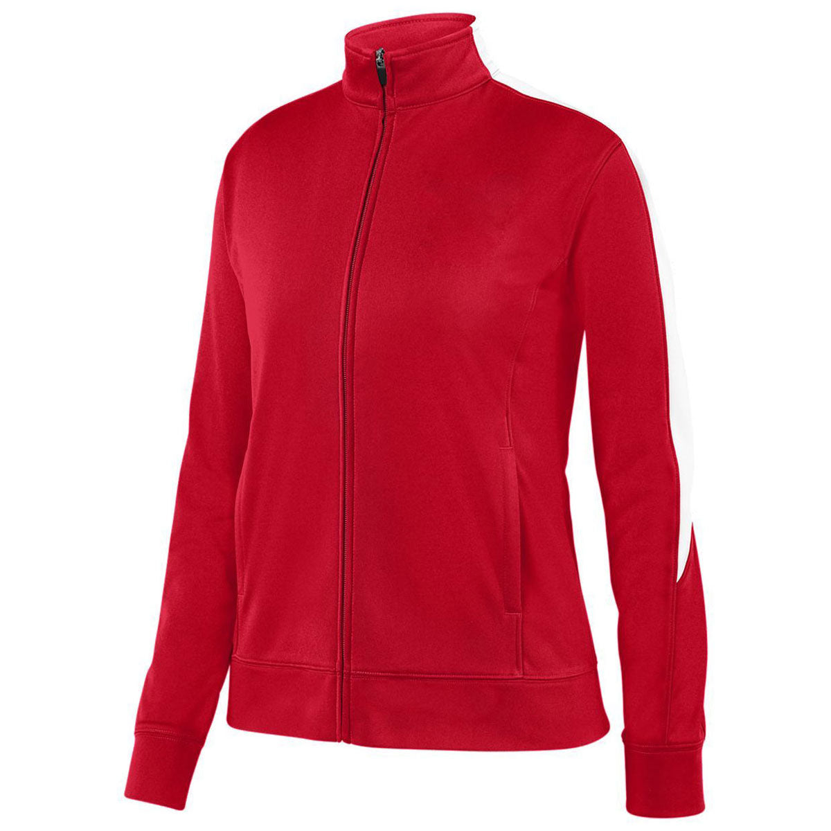 Augusta Sportswear Authentic Augusta Women's Red/White Medalist Jacket 2.0