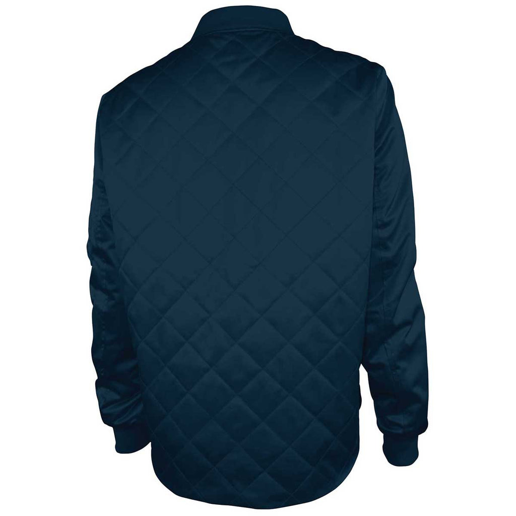 Charles River Charles River Women's Navy Quilted Boston Flight Jacket