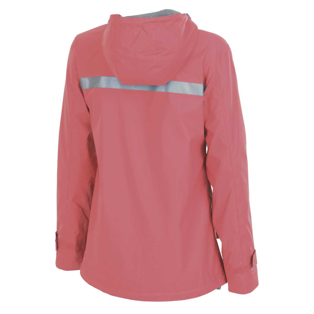 Charles River Charles River Women's Mauve/Reflective New Englander Rain Jacket