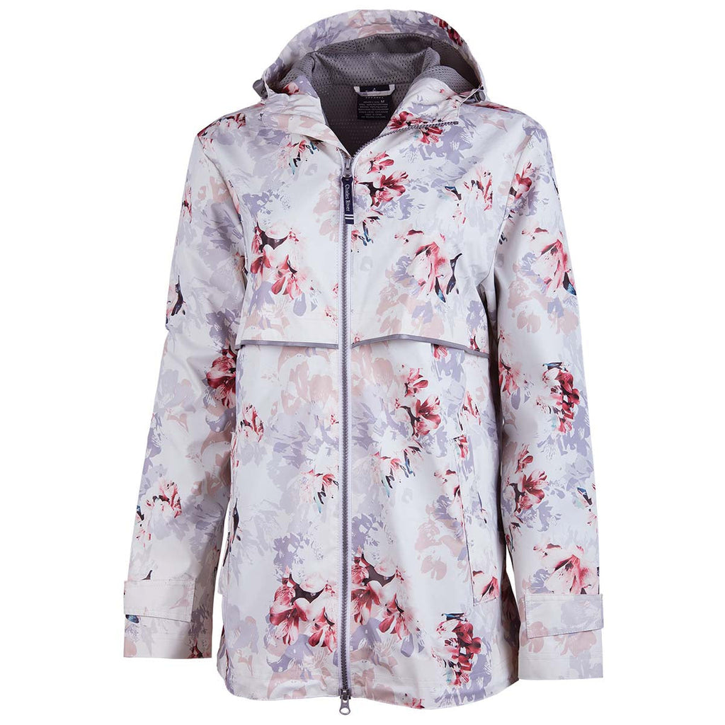 Charles River Charles River Women's Floral New Englander Rain Jacket