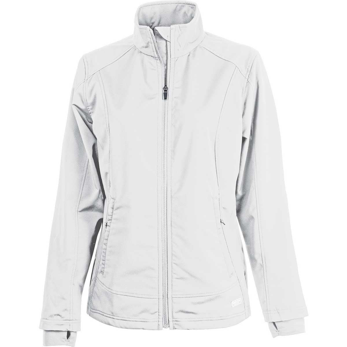 Charles River Charles River Women's White Axis Soft Shell Jacket
