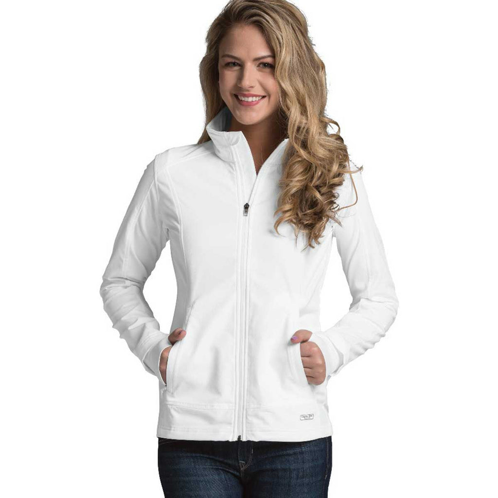 Charles River Charles River Women's White Axis Soft Shell Jacket