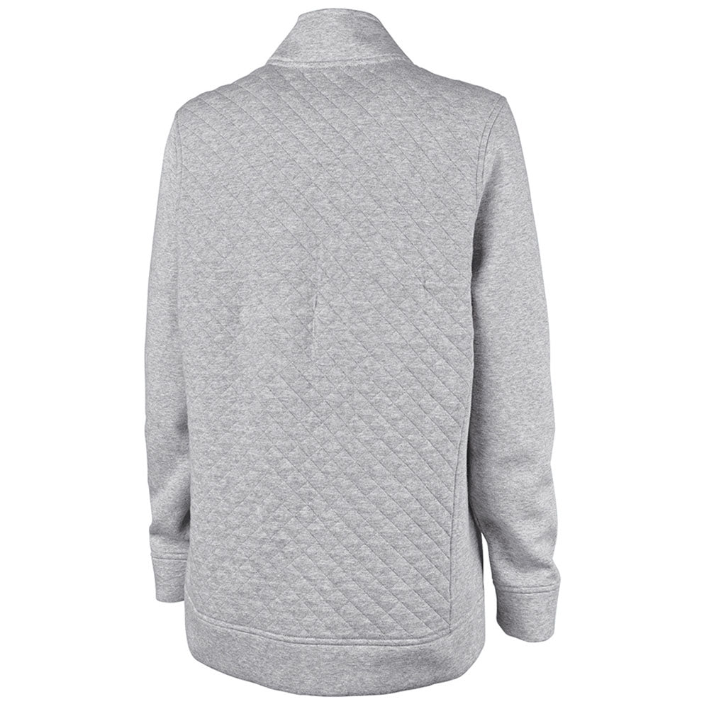 Charles River Charles River Women's Heather Grey Franconia Quilted Jacket