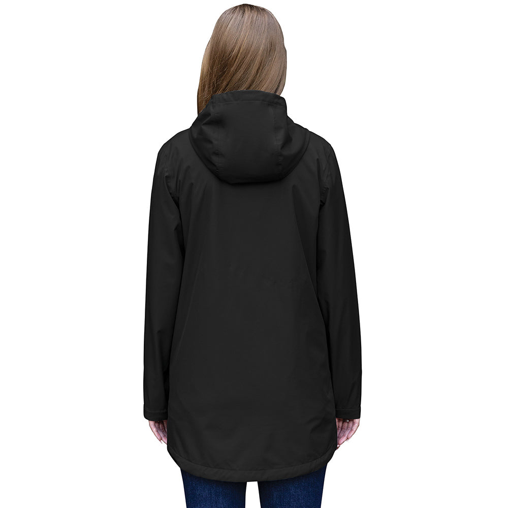 Charles River Charles River Women's Black Atlantic Rain Shell Jacket