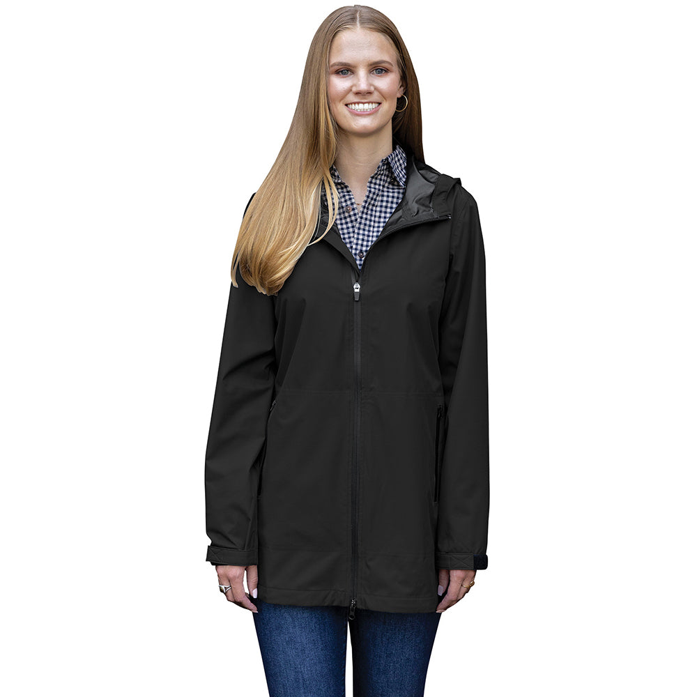 Charles River Charles River Women's Black Atlantic Rain Shell Jacket