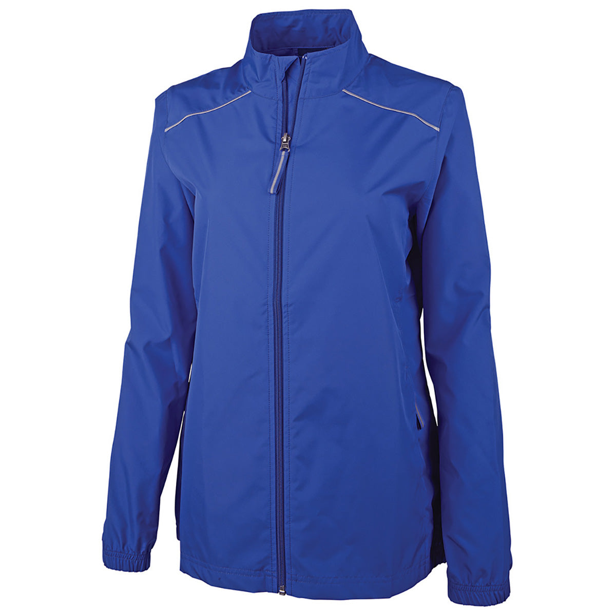 Charles River Charles River Women's Royal Skyline Pack-N-Go Full Zip Reflective Jacket