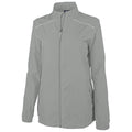 Charles River Charles River Women's Ice Grey Skyline Pack-N-Go Full Zip Reflective Jacket