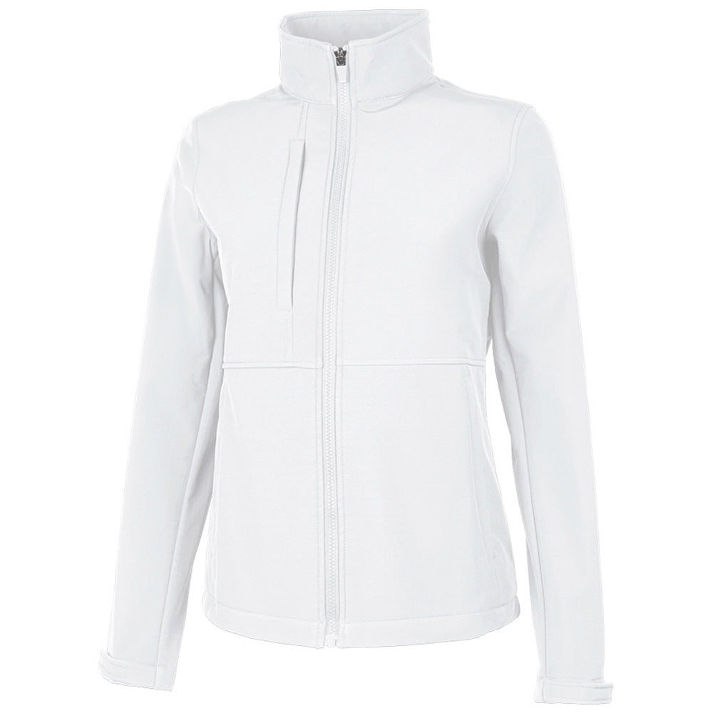 Charles River Authentic Charles River Women's White Supreme Soft Shell Jacket