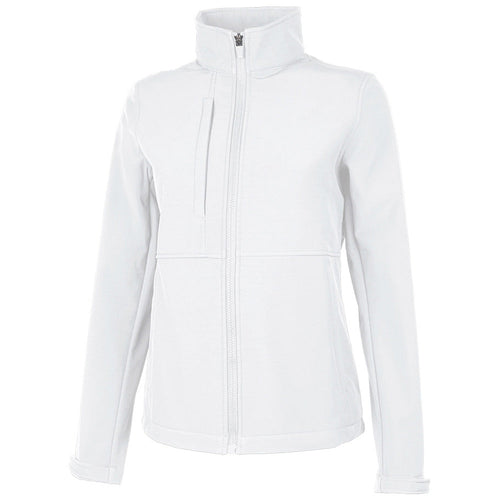 Charles River Authentic Charles River Women's White Supreme Soft Shell Jacket