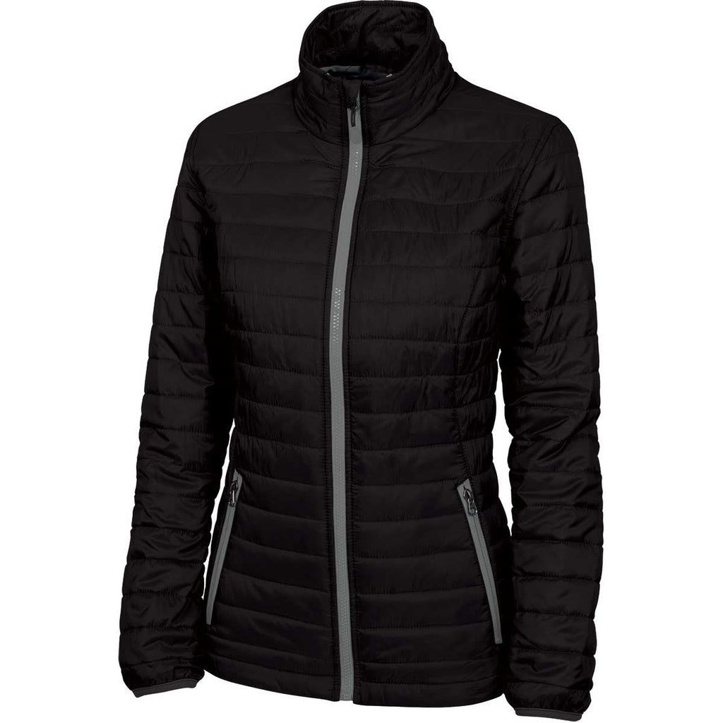 Charles River Charles River Women's Black/Grey Lithium Quilted