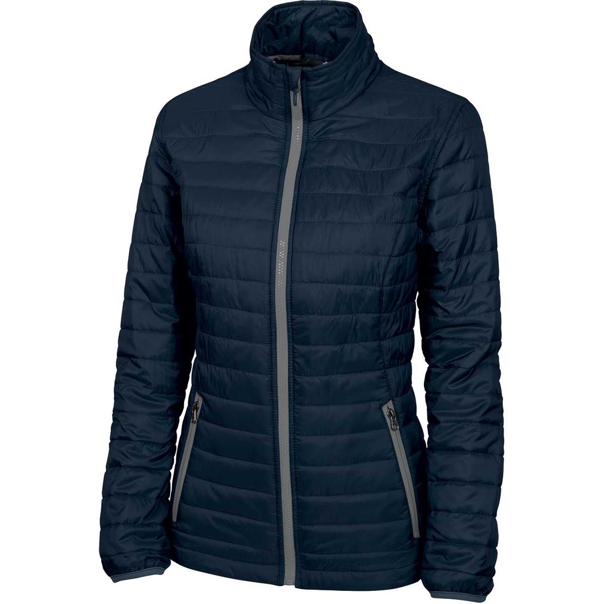 Charles River Charles River Women's Navy/Grey Lithium Quilted