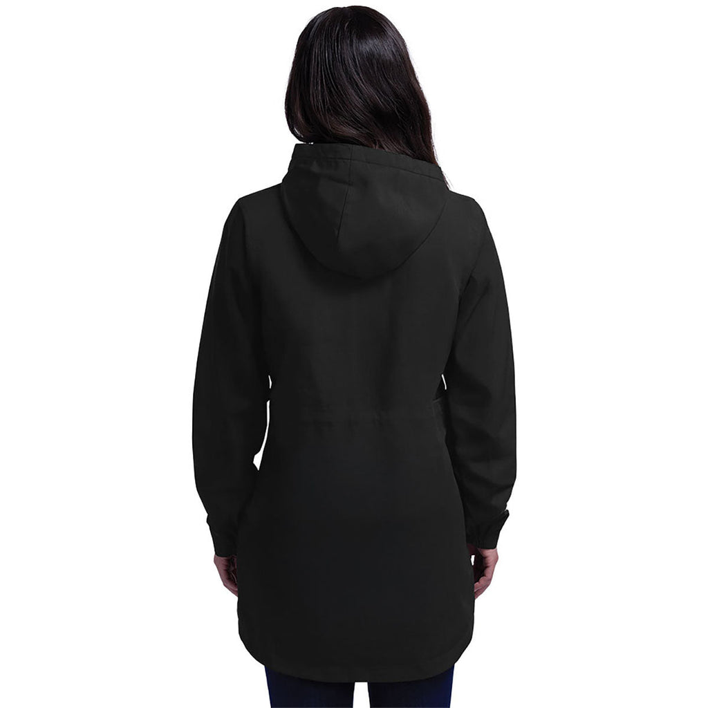 Charles River Charles River Women's Black Odyssey Waterproof Parka