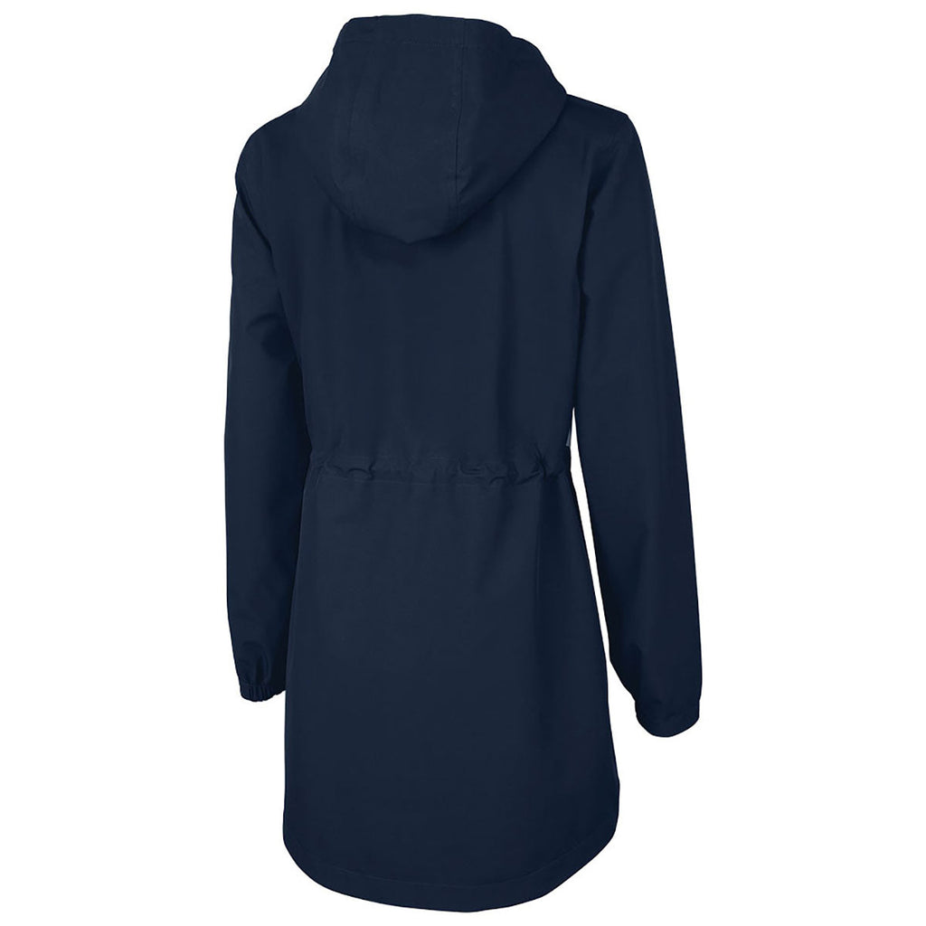 Charles River Charles River Women's Navy Odyssey Waterproof Parka