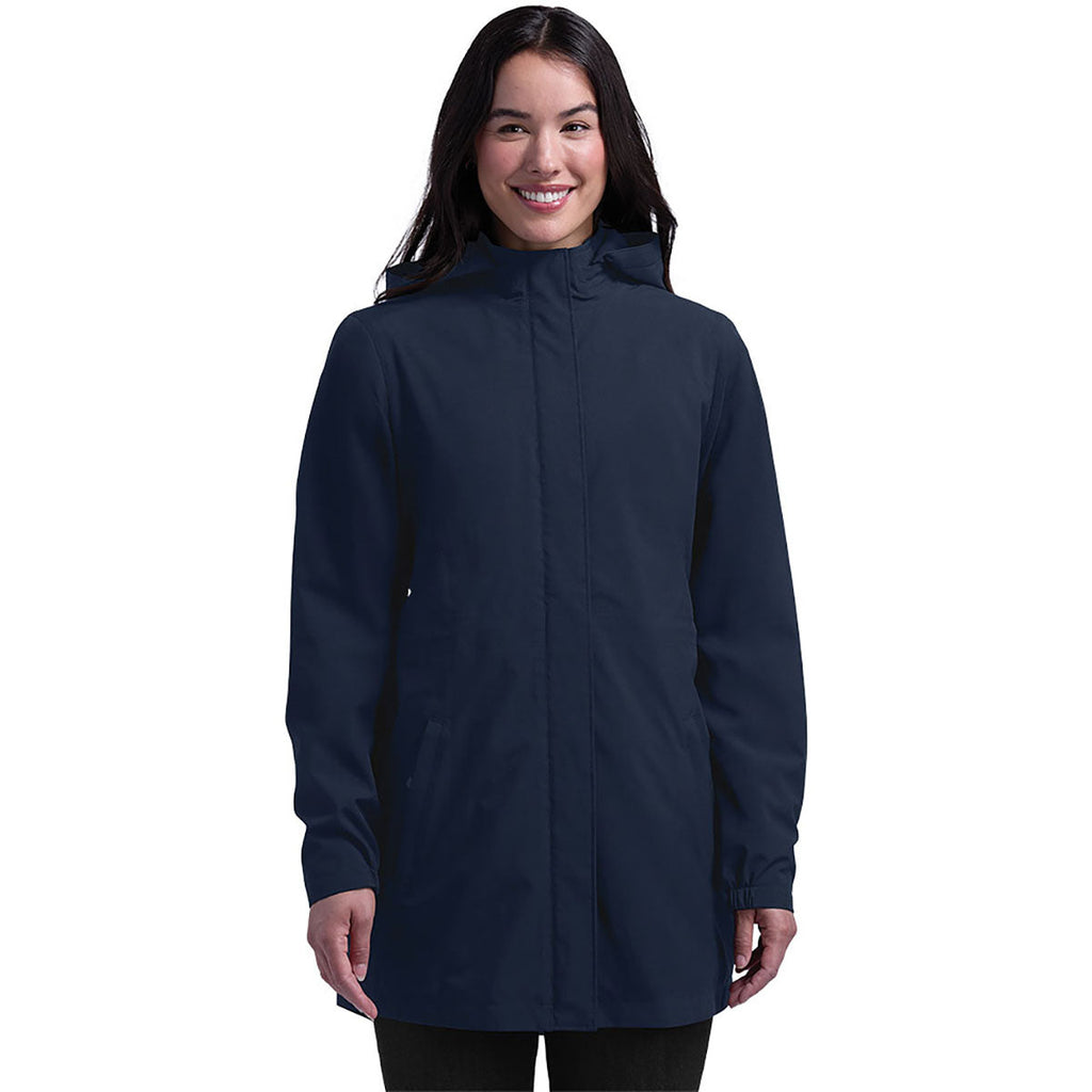 Charles River Charles River Women's Navy Odyssey Waterproof Parka