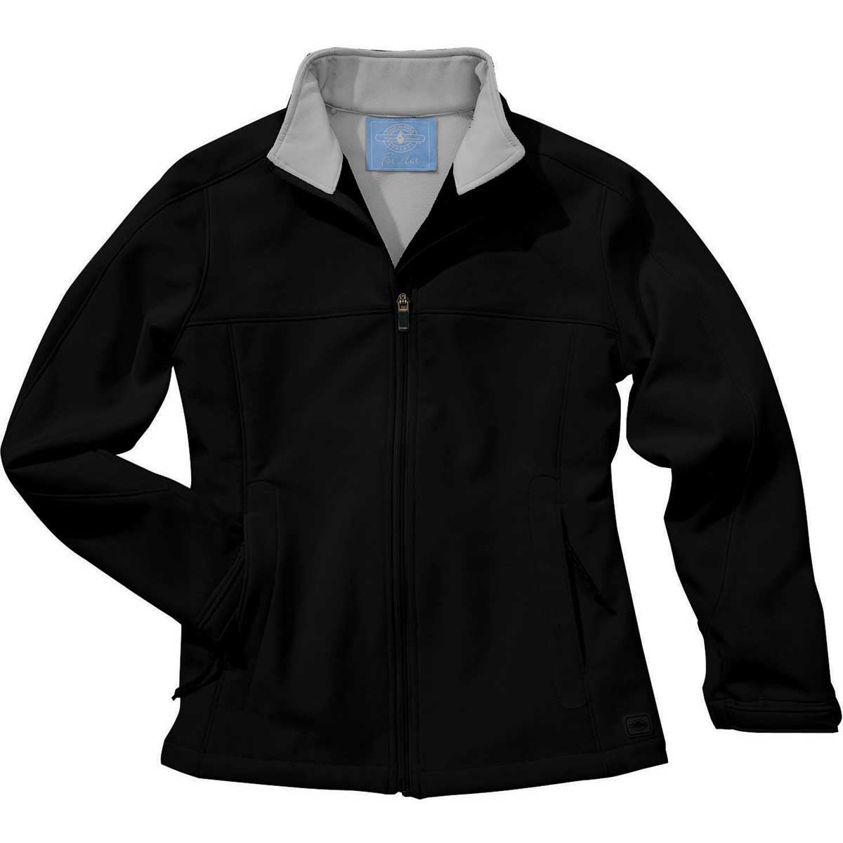 Charles River Classic Charles River Women's Black/Vapor Grey Soft Shell Jacket