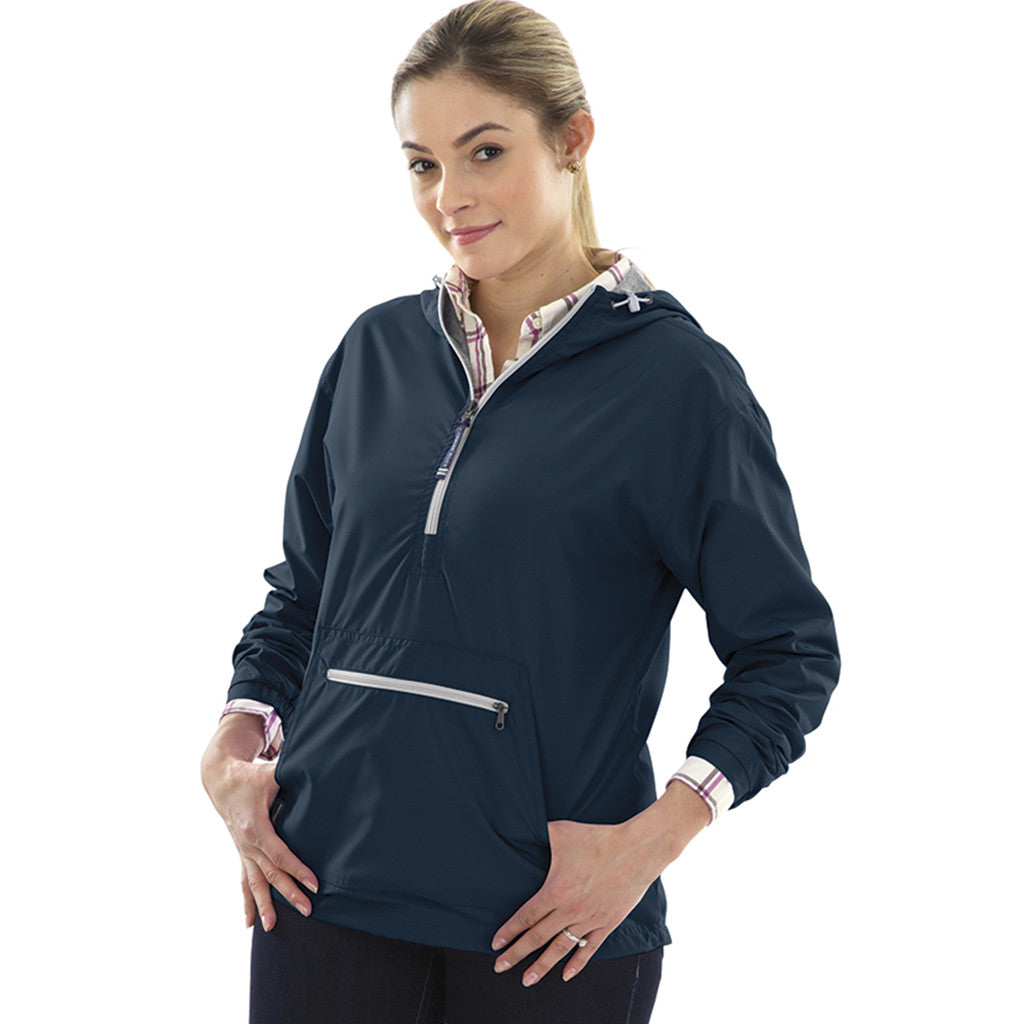 Charles River Charles River Women's Navy Chatham Anorak Solid