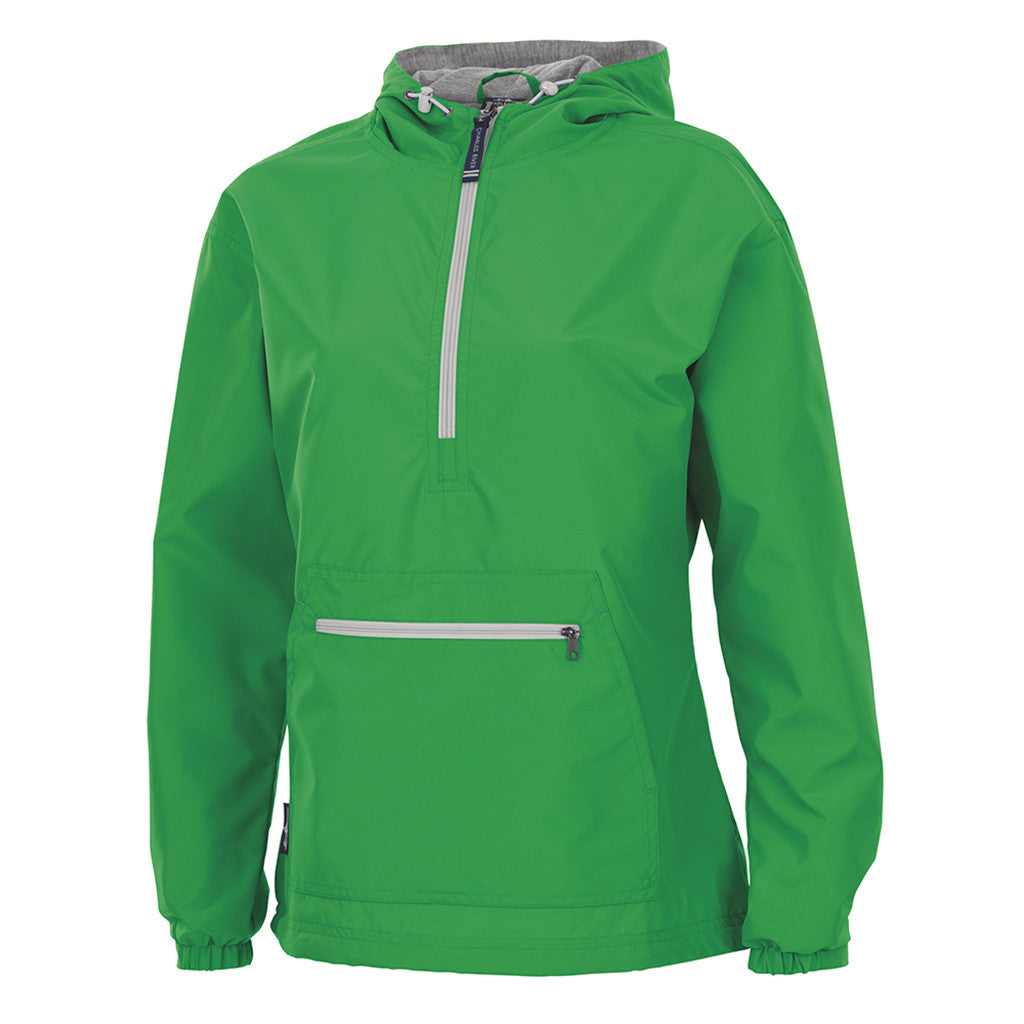 Charles River Classic Charles River Women's Kelly Green Chatham Anorak Solid
