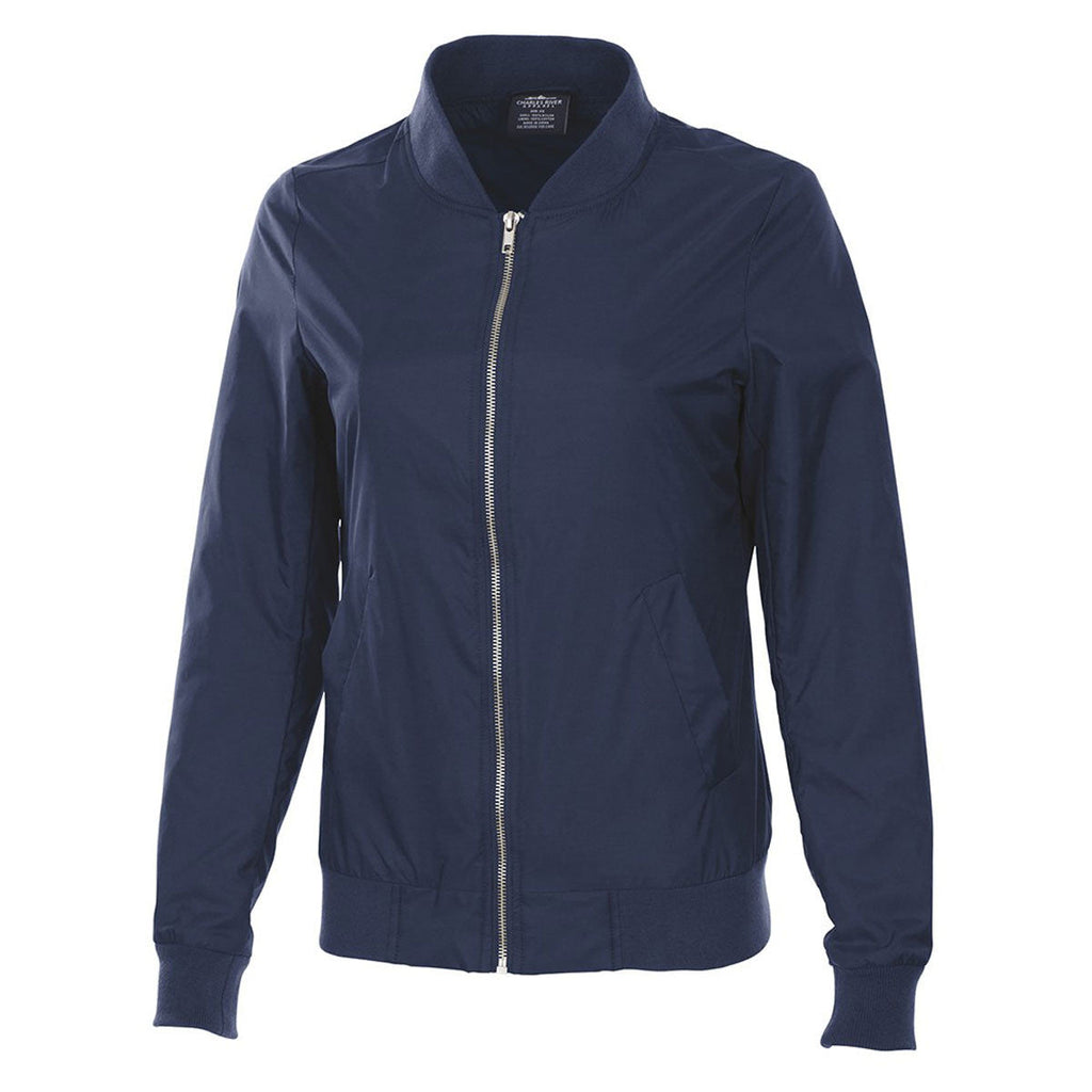 Charles River Charles River Women's Navy Boston Flight Jacket