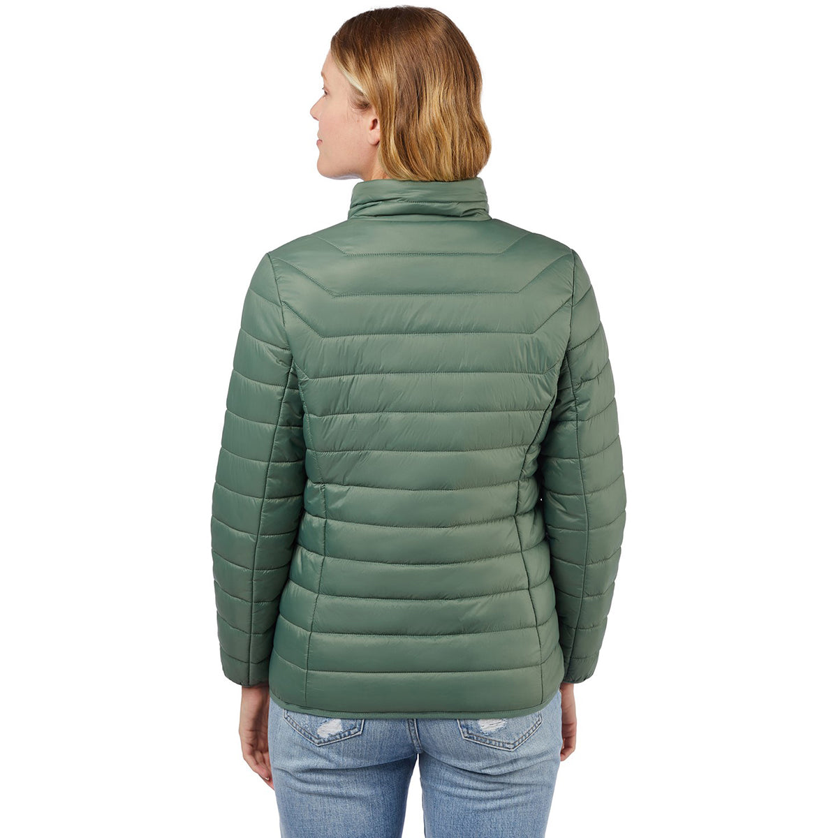 Landway Authentic Landway Women's Fern Green Puffer Polyloft Jacket