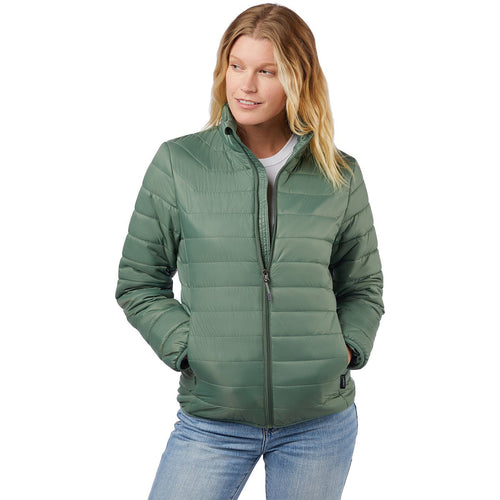 Landway Authentic Landway Women's Fern Green Puffer Polyloft Jacket