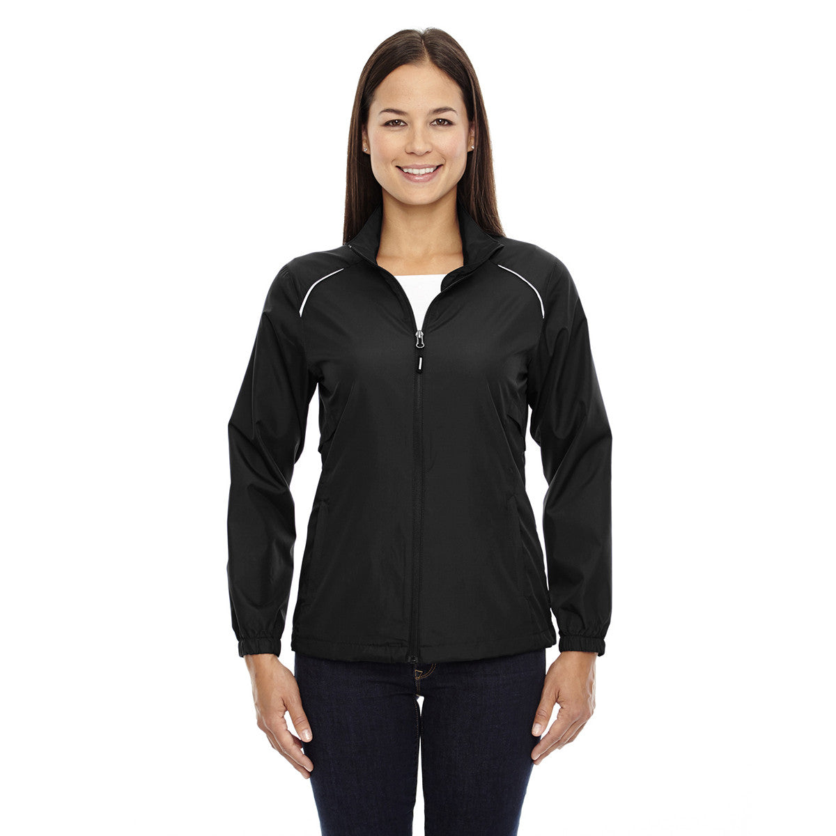 Core 365 Core 365 Women's Black Motivate Unlined Lightweight Jacket